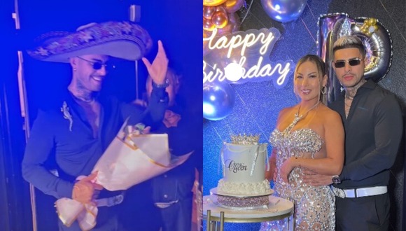 TROME | Paul Michael lleva mariachis a Pamela López (Intagram)