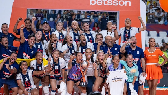TROME | Alianza Lima Tricampeón de la Liga Nacional de Vóley (Latina)