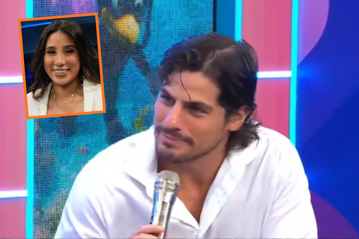 Renato Rossini Jr. tiene una relación con Samahara Lobatón. (Captura Magaly Tv / Redes sociales)
