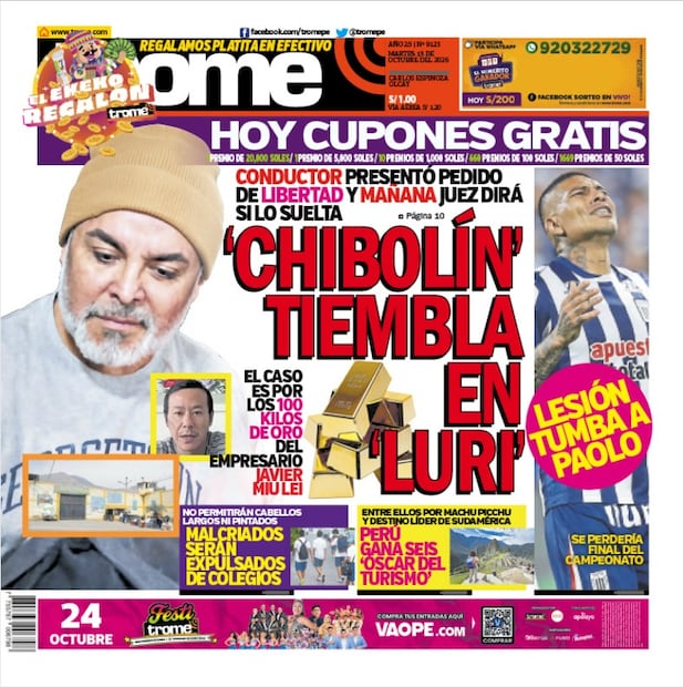 Portada Trome