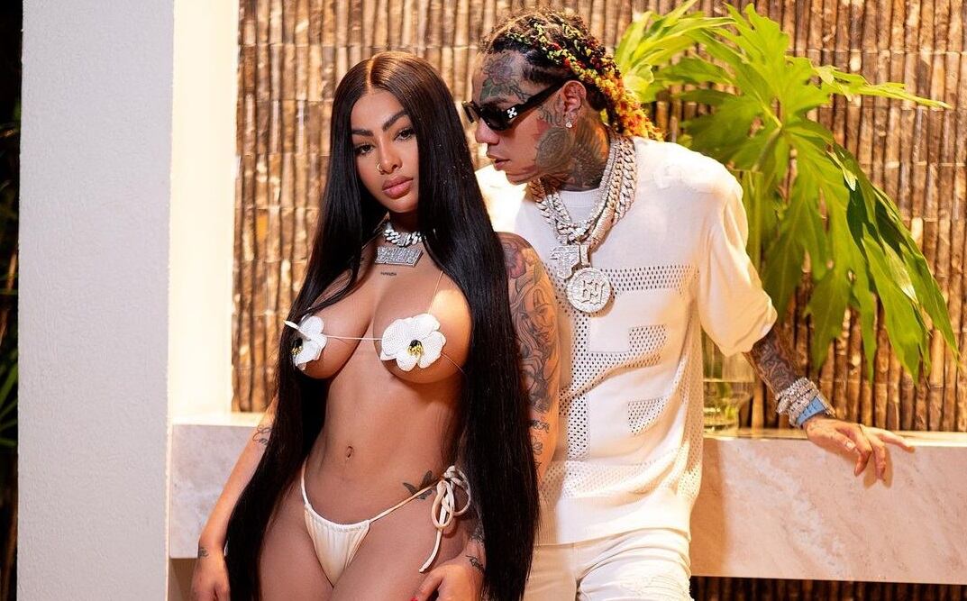 Tekashi 6ix9ine junto a Yailin (Foto: Tekashi /Instagram)