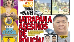 ¡ATRAPAN A ASESINOS DE POLICÍA!