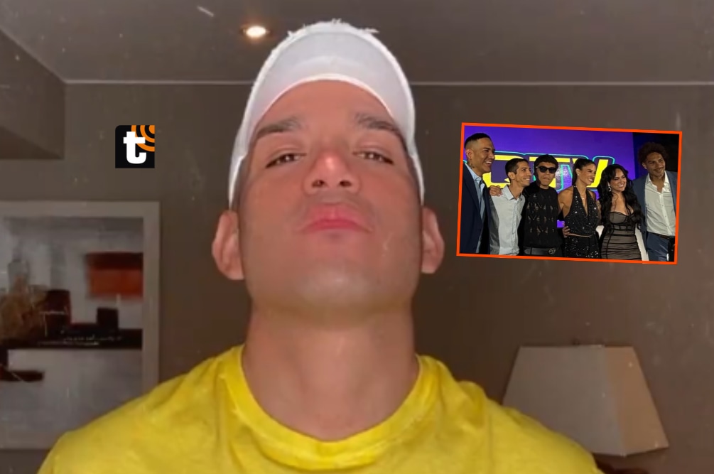 Peter Fajardo no va más en el canal de streaming de María Pía Copello, '+QTV'.