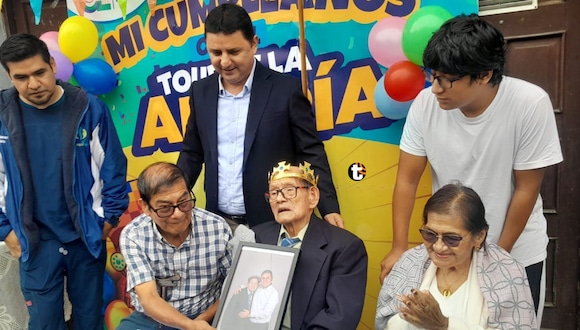 TROME | Papá de 105 años celebrará su día en Carmen de la Legua Reynoso. Video: ATV