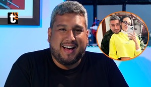 Ricardo Mendoza no oculta su amor y se muestra romántico con su novia, Katya Mosquera: “Mi nera”