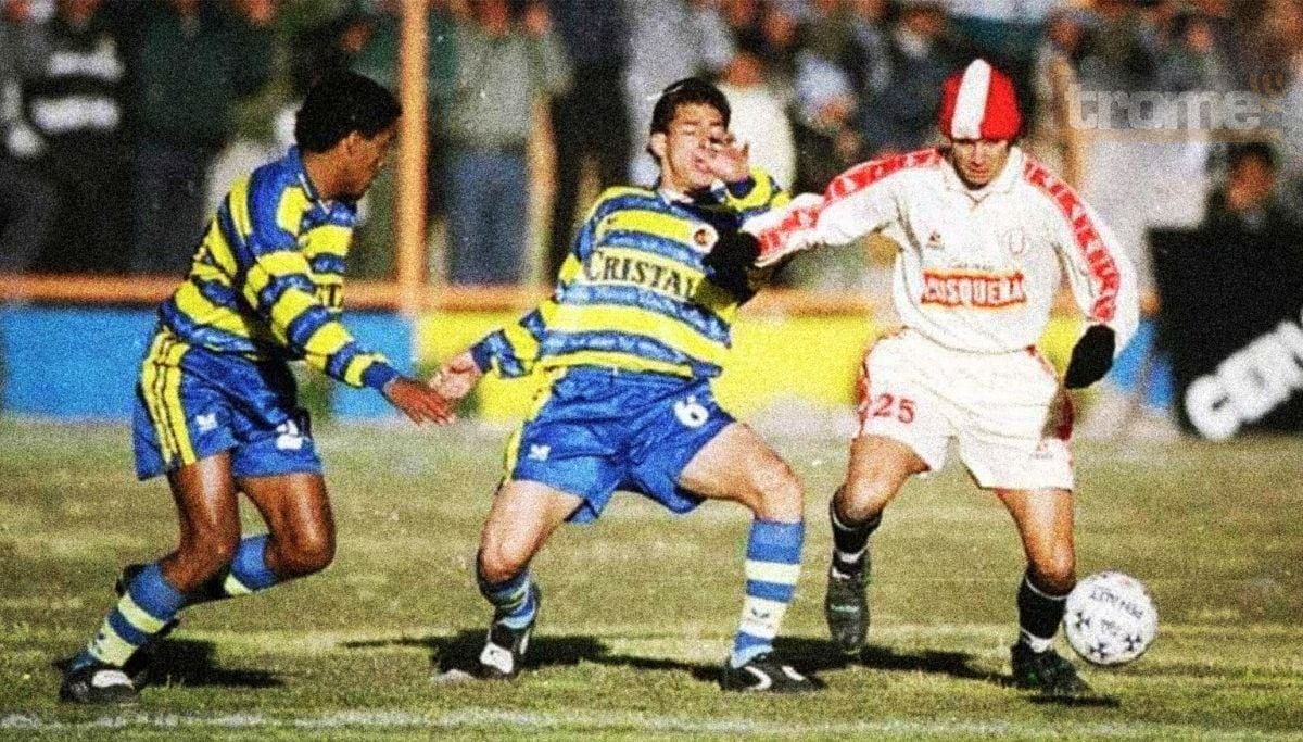 Inolvidable partido de Universitario con doblete de Beto Carranza y con el que logró titulo nacional (Foto : @universitario)
