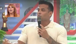 Christian Domínguez le escribió a reportera de Magaly para preguntarle si el ampay era de él: “Mintió”, revela ‘urraca’
