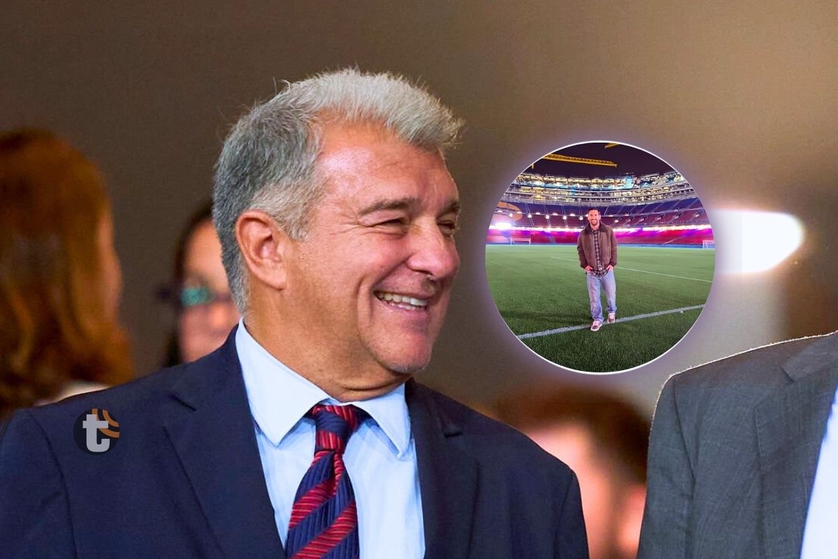 Joan Laporta sorprende con su respuesta sobre visita de Messi (Foto: AP)