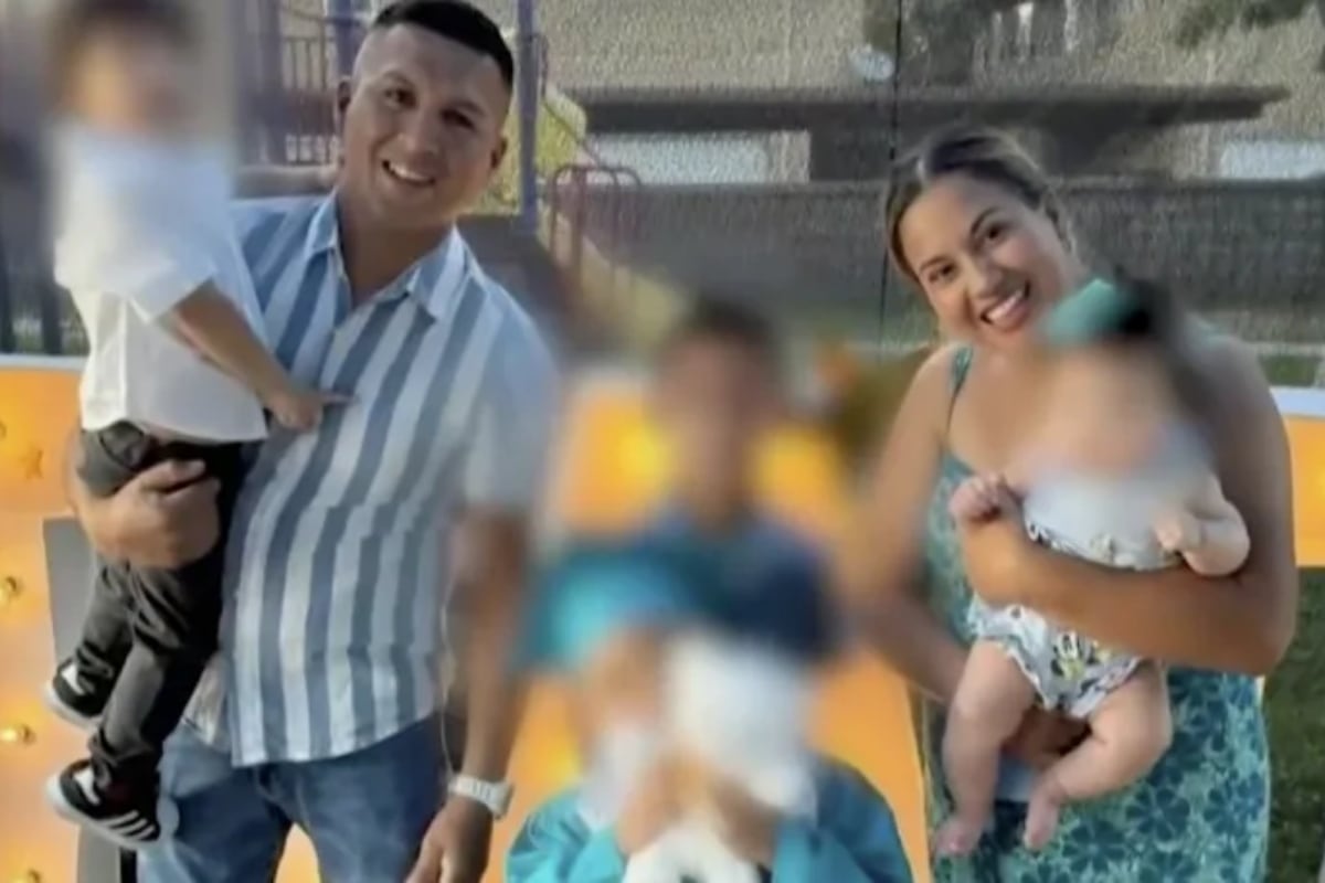 Sheyla Gutiérrez, sus hijos y Jossimar Cabrera. (Foto: Redes sociales)