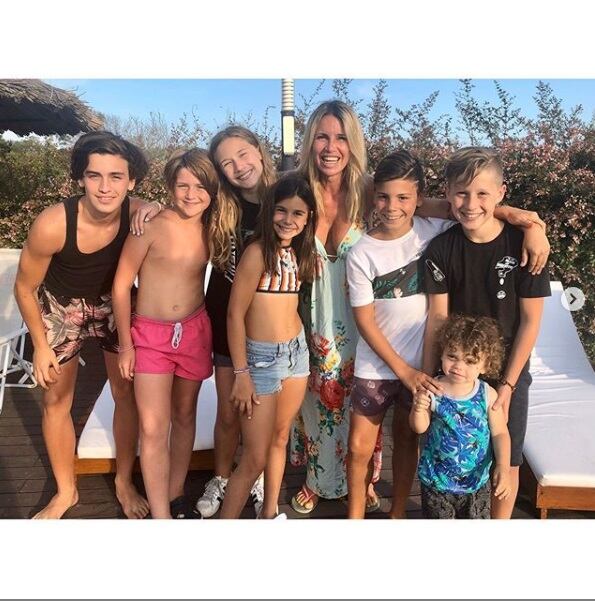 Florencia Peña disfrutando de sus vacaciones en familia (Foto: Instagram)