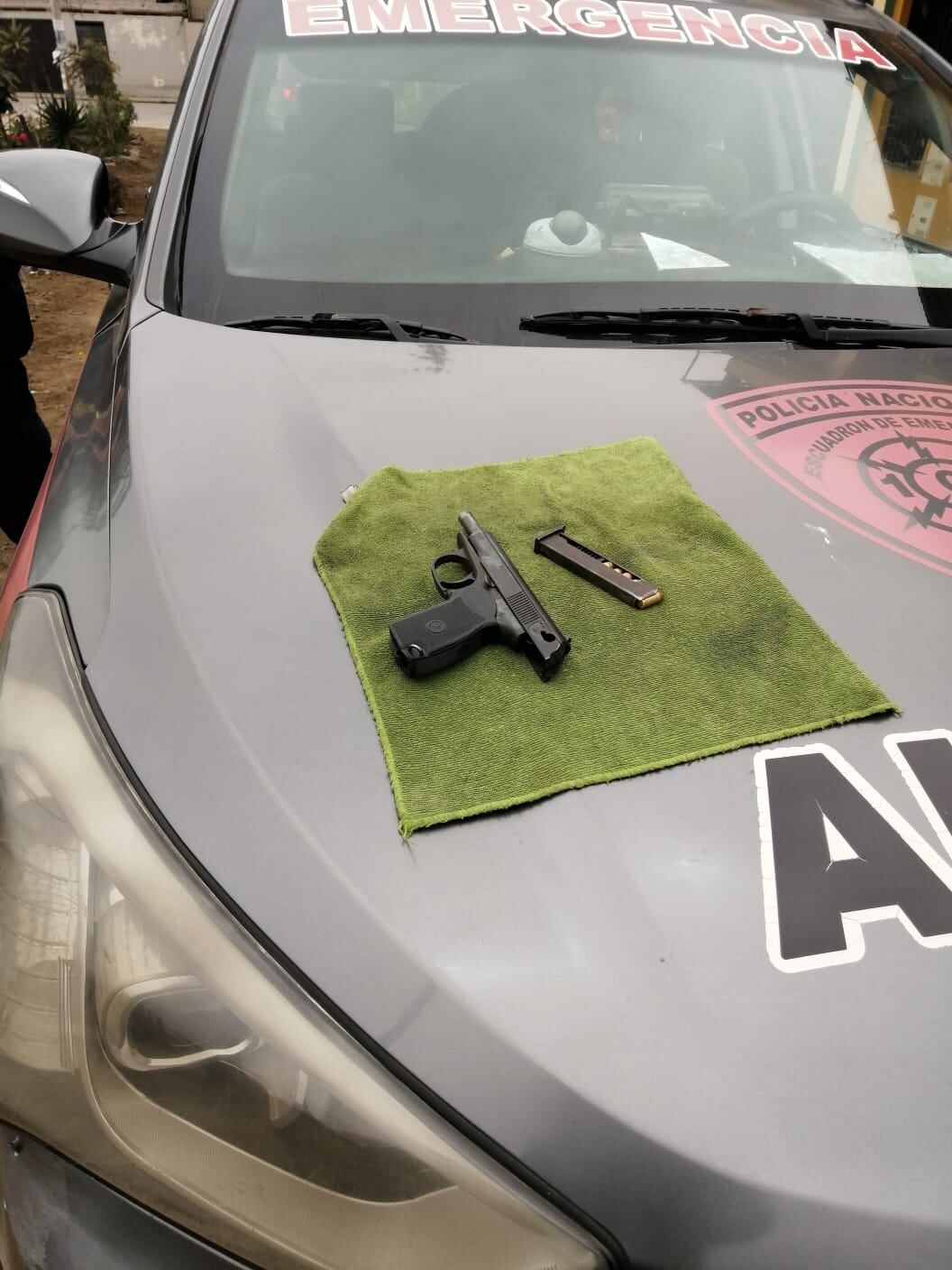 Sujetos fueron detenidos en una persecución en Villa El Salvador.