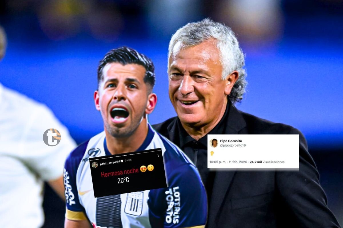 Pipo Gorosito y Pablo Ceppelini reaccionaron a la eliminación de Alianza Lima (Foto: GEC)