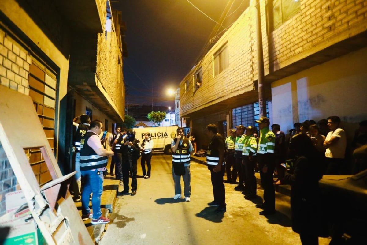 Policías rescataron a empresario en esta vivienda de El Agustino.