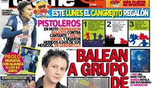 BALEAN A GRUPO DE CUMBIA EN PLENO SHOW