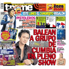 BALEAN A GRUPO DE CUMBIA EN PLENO SHOW