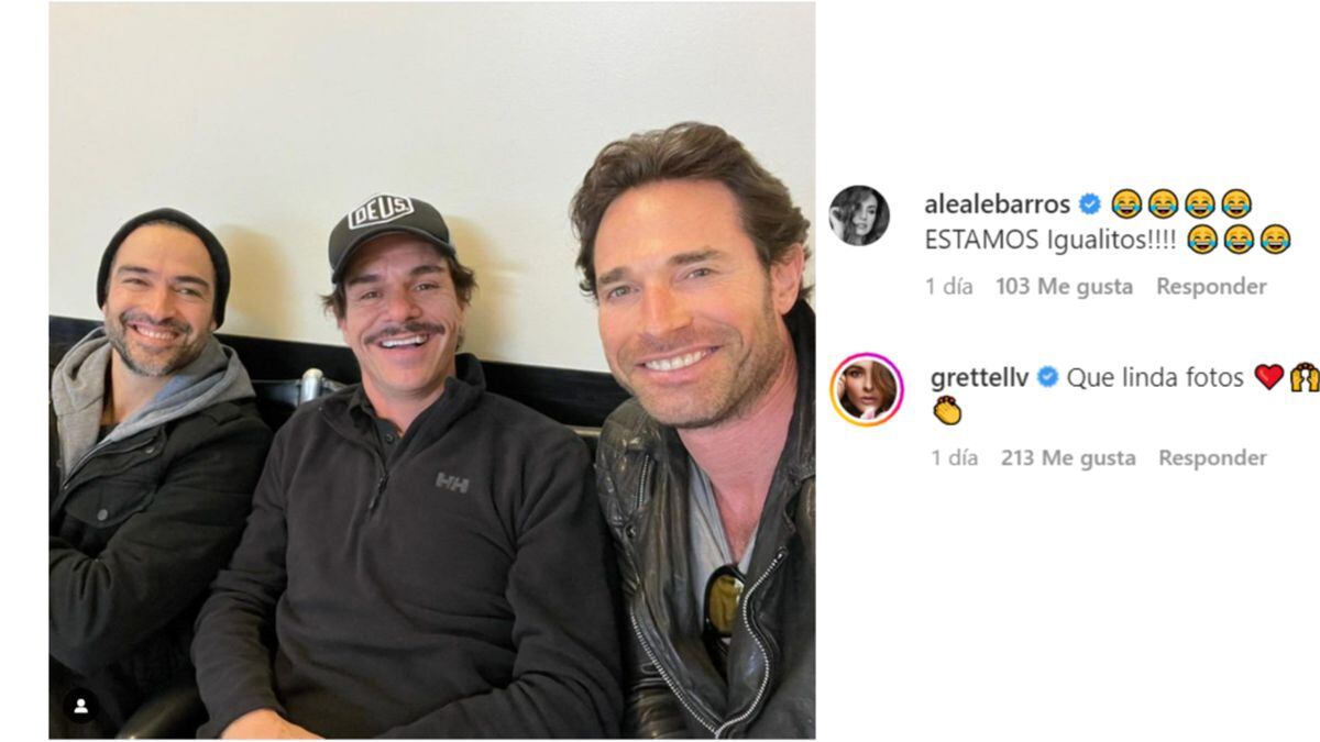 Grettel Valdez y Alejandra Barros también se pronunciaron (Foto: Sebastián Rulli / Instagram)