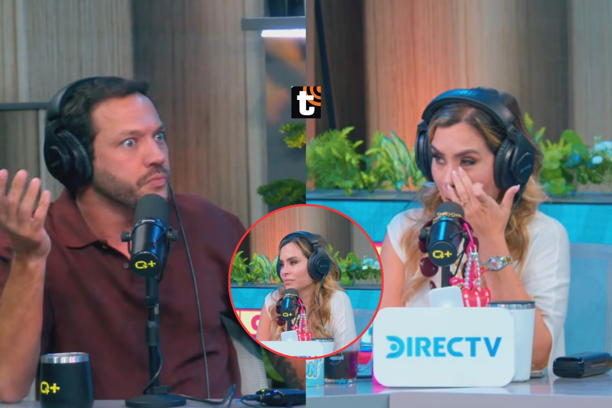 Ethel Pozo rompe en llanto luego de que Julián Alexander hable de infidelidad.