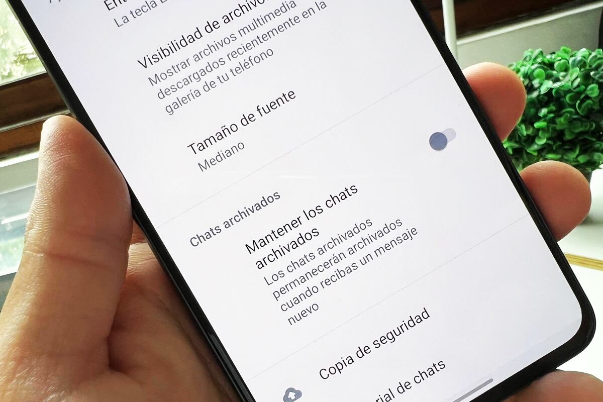 Con esta función evitarás que tus conversaciones archivadas se posen por encima del resto de chats de WhatsApp. (Foto: MAG)