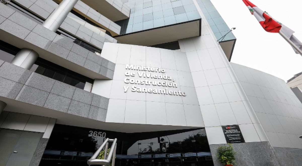 Edificio del Ministerio de Vivienda, Construcción y Saneamiento en San Isidro | Foto: Difusión