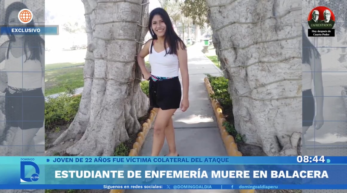 Débora Capcha Vigilio de 22 años y estudiante de enfermería, fue una de las víctimas tras ataque armado dentro de cevichería por sicarios en Chaclacayo.