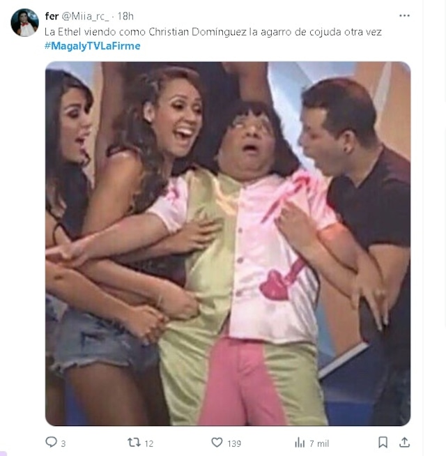 No pararás de reir con los memes de las declaraciones de Pamela López sobre lo que le contó Christian Domínguez en MagalyTv. (Twitter)