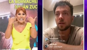 Magaly ‘destruye’ a Julián Zucchi por hacer live ebrio: “Qué patético, díganle que borracho no se hace eso”
