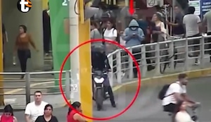Las estremecedoras imágenes del asesinato en la estación Jorge Chávez del Metro de Lima