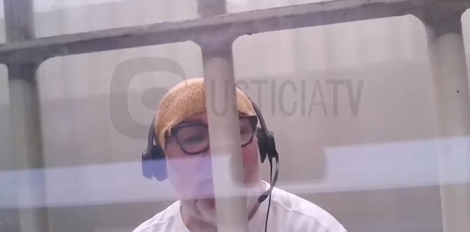 Andrés Hurtado en audiencia de que determinará si sale de prisión