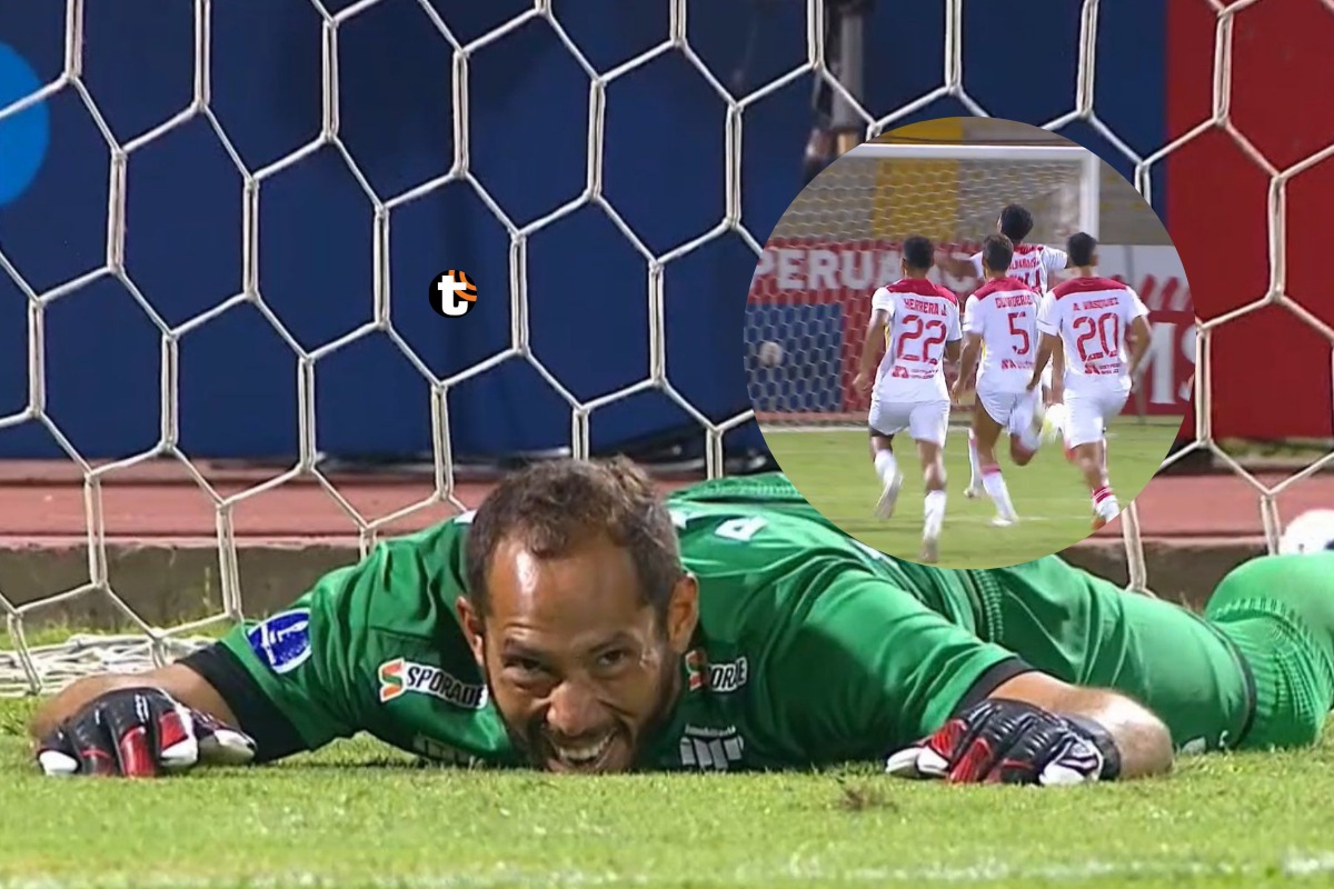 El 'Pato' Álvarez fue el héroe del Grau al atajar dos penales y marcar uno.