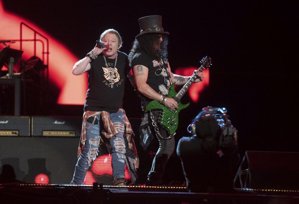 Guns N’ Roses en Lima| Foto: AFP