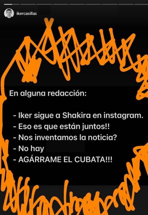 Así explotó el ex guardameta luego de los rumores de la prensa (Foto: Iker Casillas / Instagram)