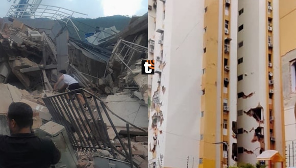 Impactantes imágenes y videos del terremoto en Venezuela