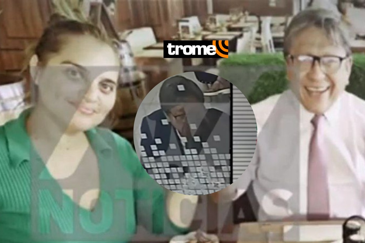 Ciro Castillo fue captado besando a su asistenta Elvira Madalengoitia, a la que duplicó el sueldo.