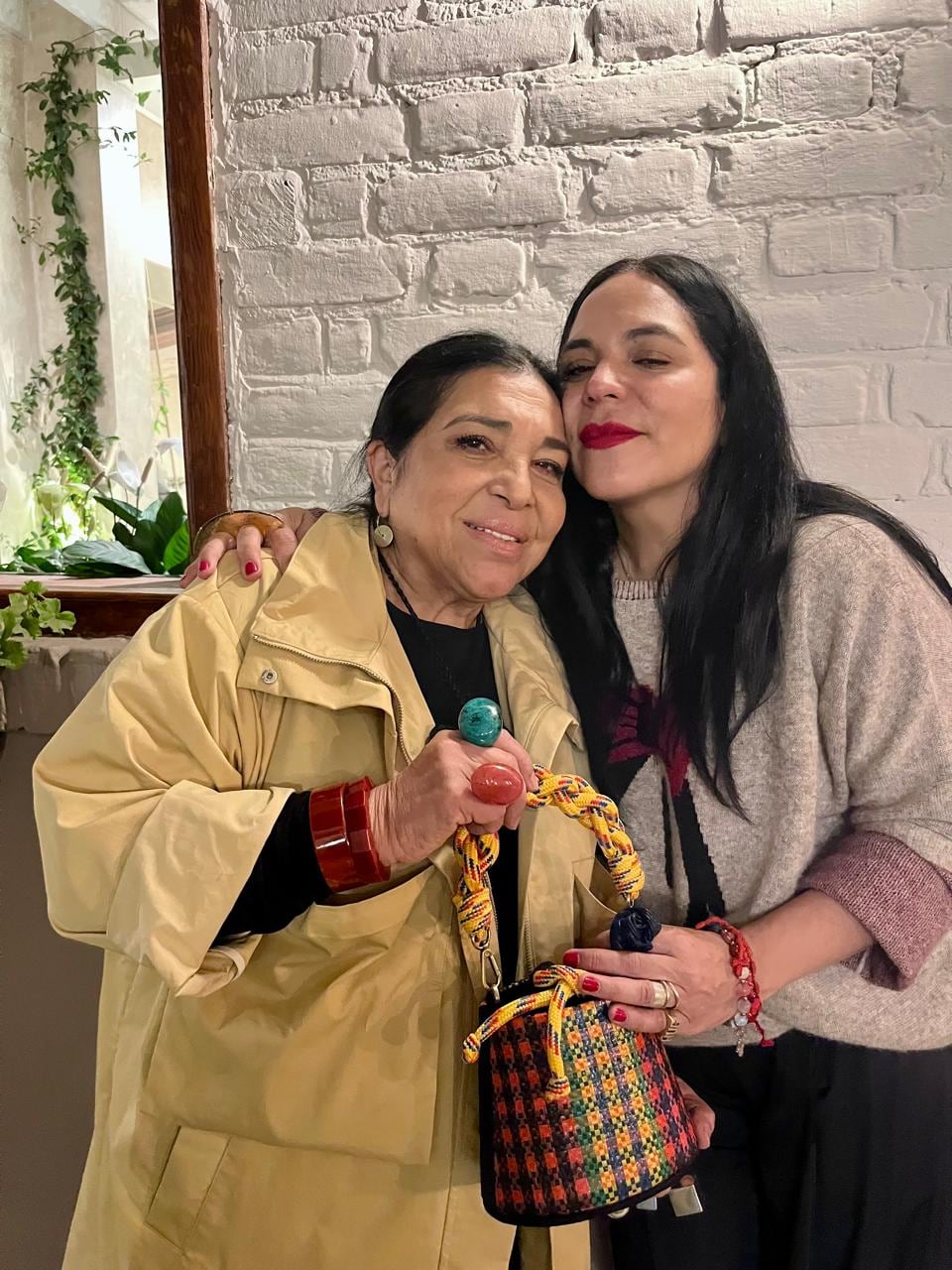 Ali Rapp apostó por el algodón peruano para su colección. Además, lanzó su nueva versión de bolsos 'Mercado'. Foto: Katty Gines.