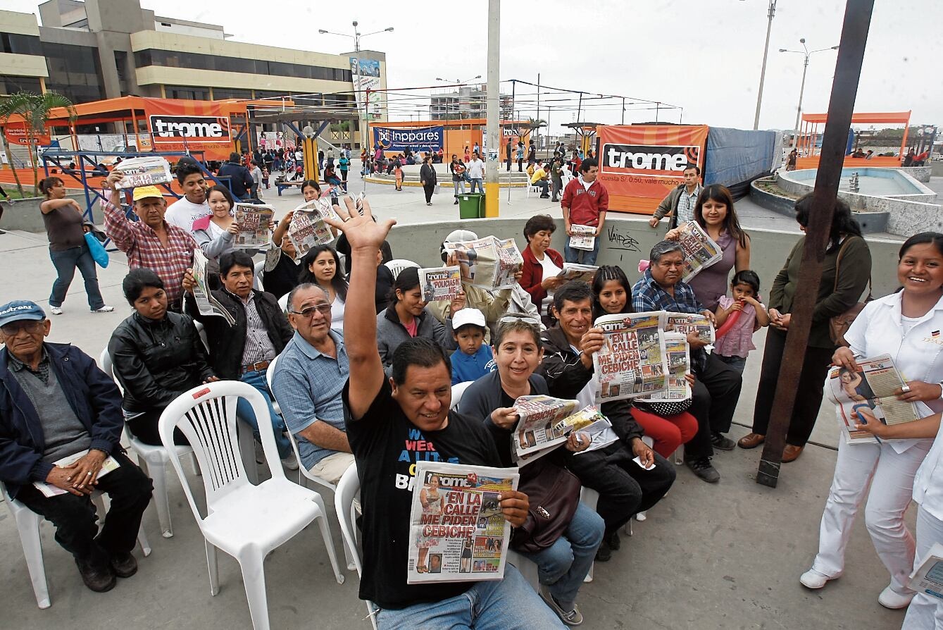 Trome trae más premios y mejor información.