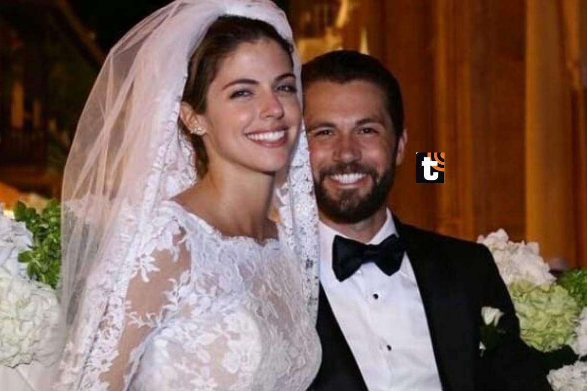 Stephanie Cayo y Chad Campbell.