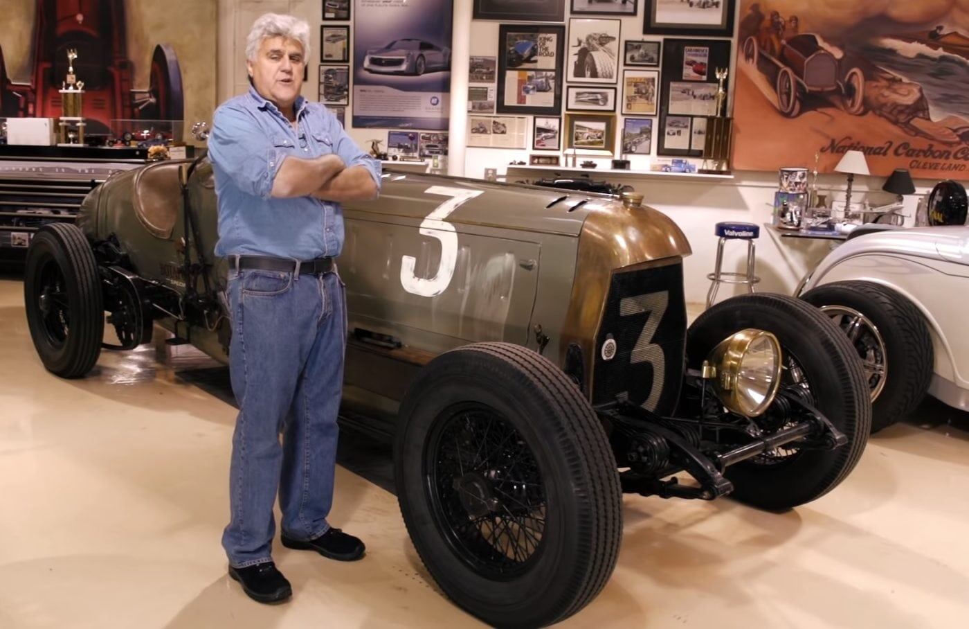 Jay Leno tiene 180 autos de colección. (Foto: Jay Leno’s Garage)
