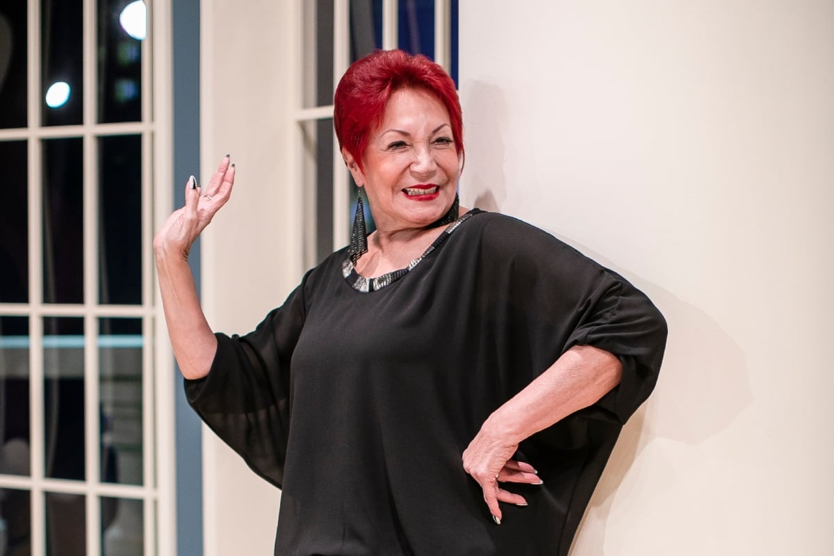 La actriz está participando en la exitosa obra Brujas en el Teatro Marsano. Foto: Julio Reaño.