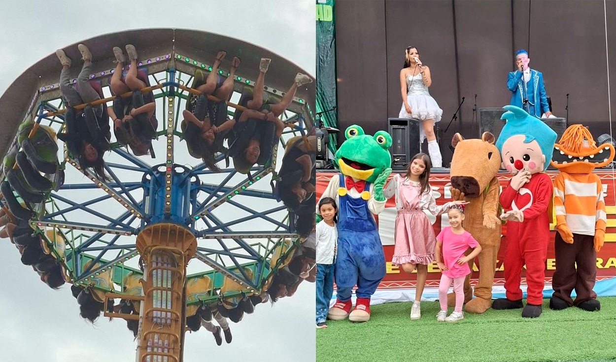 Perú Fest 2026 llega al Parque de la Exposición: circo, conciertos y dinosaurios desde 10 soles