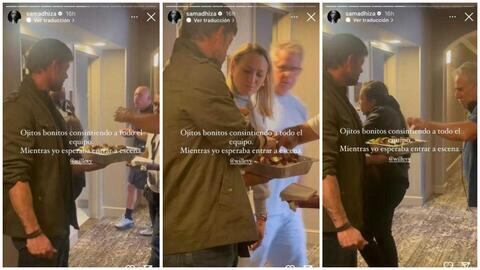 No es la primera vez que la actriz denomina a William Levy como "Ojitos bonitos" (Foto: Samadhi Zendejas / Instagram)