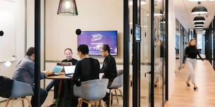 Empresas cambian la forma de alquilar oficinas en Lima.