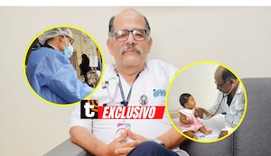 “Llevo 30 años siendo pediatra en Emergencias”, conoce al médico Carlos Chacón