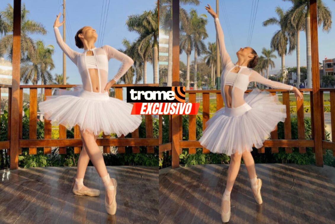 Astryd Vargas también se graduó en Formación Artística Temprana de la Escuela Nacional Superior de Ballet. (Entrevista: Isabel Medina / Trome).