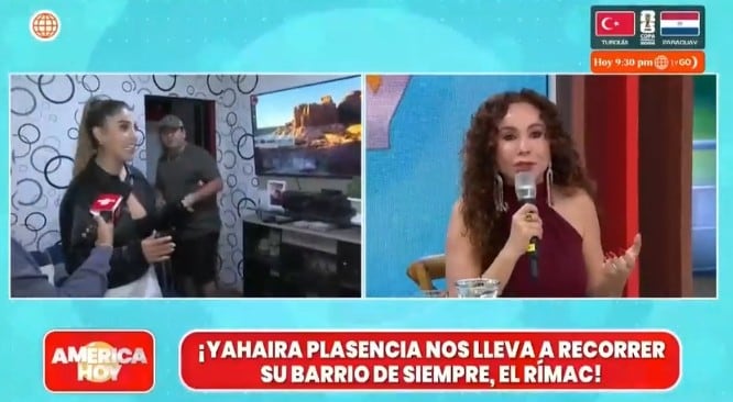 Janet Barboza destaca la historia de Yahaira Plasencia.