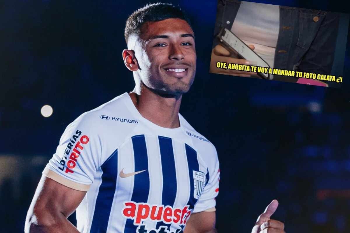 Jhamir D'Arrigo, futbolsita de Alianza Lima, envuelto en polémica. (Redes sociales)