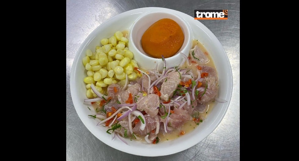 Restaurantes presentan deliciosos potajes para disfrutar por el partido Perú vs Colombia, como el 'Cebi-cuevita' de 'Mi Barrunto'. (Trome / Isabel Medina)