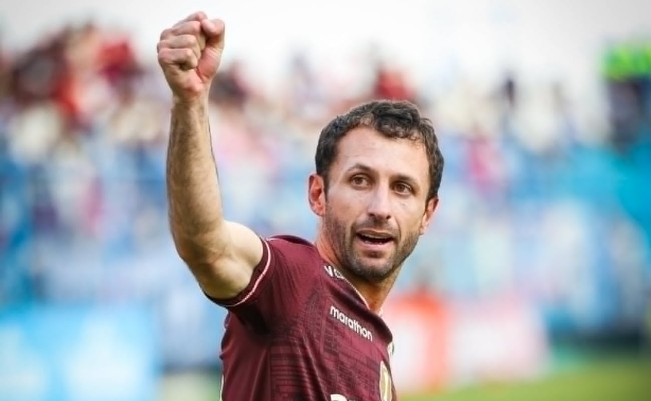 Horacio Calcaterra fue una de las figuras de Universitario en el triunfo contra Comerciantes Unidos. (Foto: Universitario)