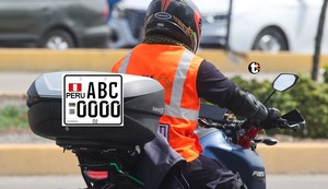 ¡Nueva regla entra en vigencia! Desde hoy es obligatorio el uso de placas más grandes y con chip para motos y mototaxis