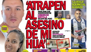 ‘ATRAPEN AL ASESINO DE MI HIJA’