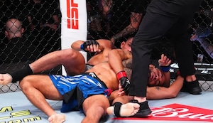 Daniel Soncora ‘durmió’ a su rival con un ‘mataleón’ en el UFC en Las Vegas | VIDEO